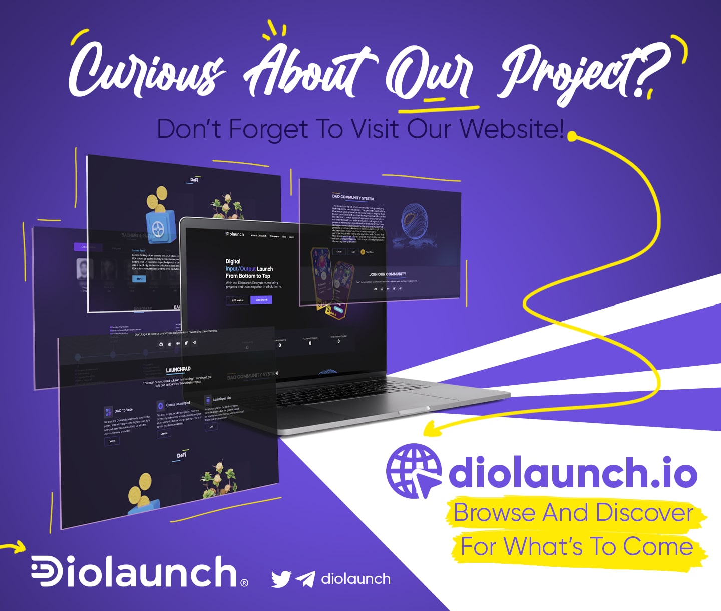 Diolaunch Social Media Design
