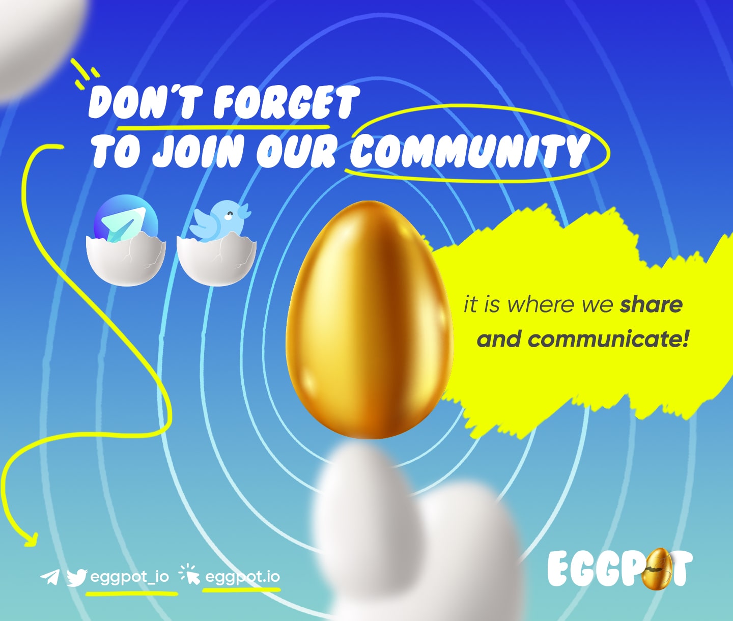 Eggpot Social Media Design